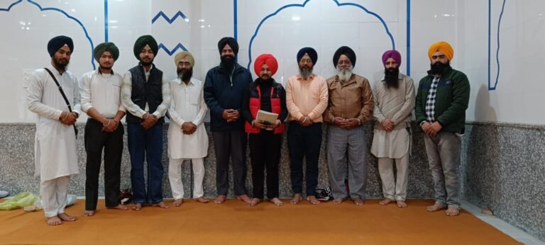 ਸ਼ਹੀਦ ਭਾਈ ਤਾਰੂ ਸਿੰਘ ਗੁਰਮਤਿ ਪ੍ਰਚਾਰ ਸੁਸਾਇਟੀ ਦਸਤੂਰ-ਇ- ਦਸਤਾਰ ਲਹਿਰ ਦੀ ਹੋਈ ਅਹਿਮ ਇਕੱਤਰਤਾ ।