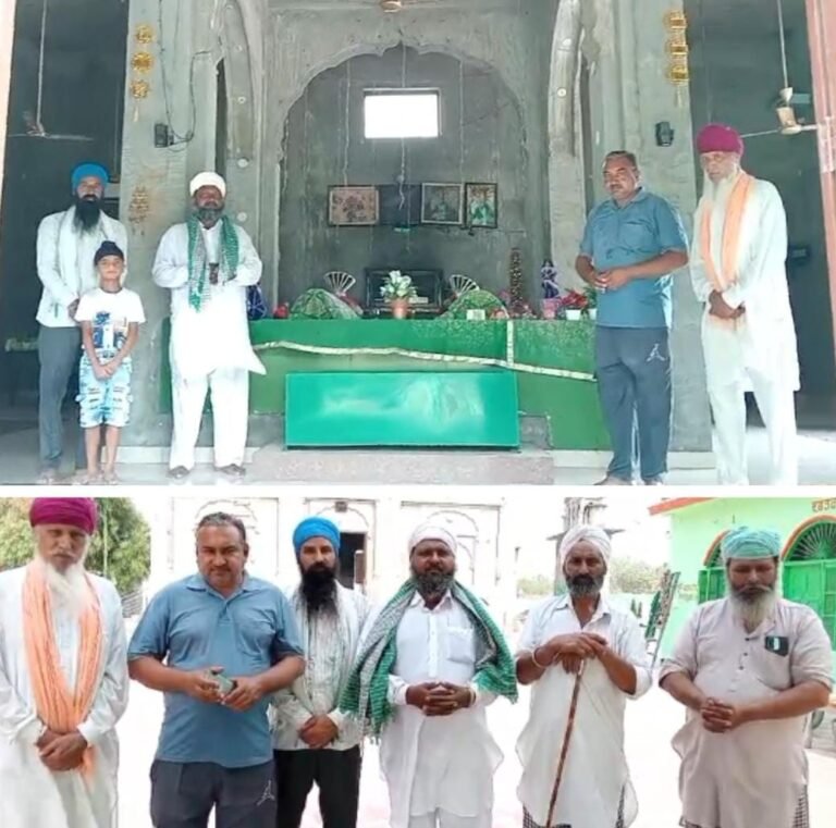 ਪਿੰਡ ਸਭਰਾਂ ਵਿਖੇ ਪੀਰ ਬਾਬਾ ਕਾਲੇ ਸ਼ਾਹ ਜੀ ਦਾ ਸਲਾਨਾ ਜੋੜ ਮੇਲਾ ਮਨਾਇਆ ਜਾ ਰਿਹਾ ਹੈ