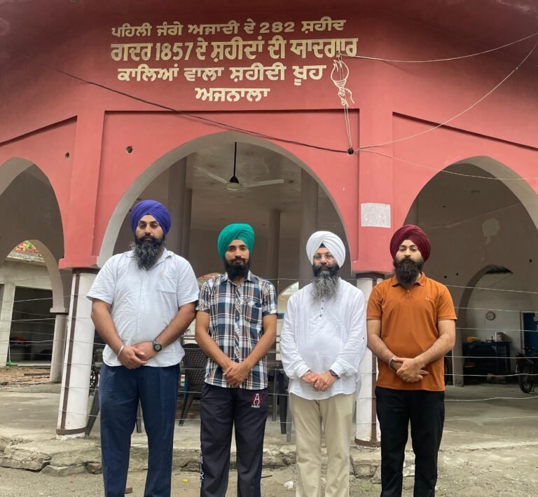 ਗੁਰੂ ਨਾਨਕ ਦੇਵ ਯੂਨੀਵਰਸਿਟੀ ਦੇ ਖੋਜਾਰਥੀਆਂ ਨੇ ਮਾਝੇ ਦੇ ਤਵਾਰੀਖ਼ੀ ਸਥਾਨਾਂ ਦਾ ਕੀਤਾ ਤੀਜਾ ਦੌਰਾ  (ਉਦਾਸੀਨ ਸਥਾਨਾਂ ਤੇ ਡੇਰਿਆਂ ਨਾਲ ਸੰਬੰਧਿਤ ਤੱਥਾਂ ਦੀ ਕੀਤੀ ਪਰਖ ਪੜਚੋਲ)