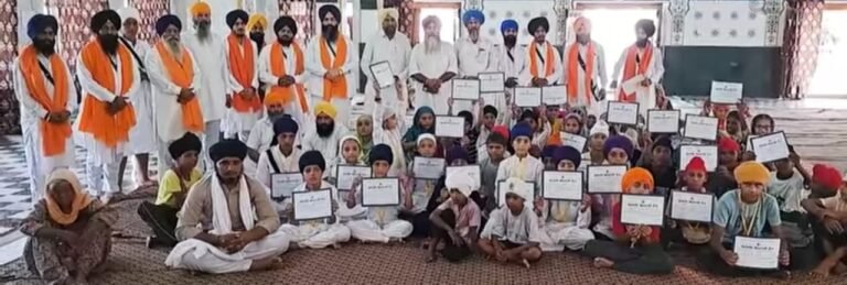 ਪਿੰਡ ਢੋਟੀਆਂ ਵਿਖੇ ਗੁਰਮਤਿ ਕੈੰਪ ਦੀ ਸ਼ਾਨਦਾਰ ਸਮਾਪਤੀ । ਐਸ. ਜੀ. ਪੀ. ਸੀ. ਦਾ ਉਪਰਾਲਾ