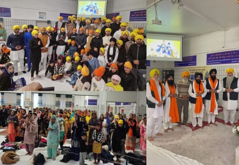 ਗੁਰਦੁਆਰਾ ਸ੍ਰੀ ਦਸ਼ਮੇਸ਼ ਸਿੰਘ ਸਭਾ ਕੋਲਨ ਵਿਖੇ ਮਨਾਇਆ ਗਿਆ ਸ਼ਹੀਦੀ ਦਿਹਾੜਾ । ਕੌਮੀ ਦਸਤਾਰ ਦਿਵਸ ਵਿੱਚ ਬੱਚਿਆਂ ਨੌਜਵਾਨਾਂ ਅਤੇ ਬੀਬੀਆਂ ਨੇ ਵੱਧ ਚੜ ਕੇ ਲਿਆ ਹਿੱਸਾ।