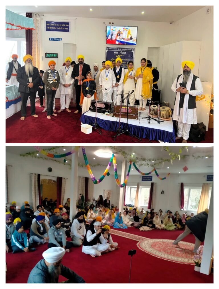 ਗੁਰਦੁਆਰਾ ਸ੍ਰੀ ਗੁਰੂ ਨਾਨਕ ਦਰਬਾਰ ਨਿਉਨ ਕਿਰਚਨ ਵਿਖੇ ਮਨਾਇਆ ਗਿਆ ਸ਼ਹੀਦੀ ਦਿਹਾੜਾ।