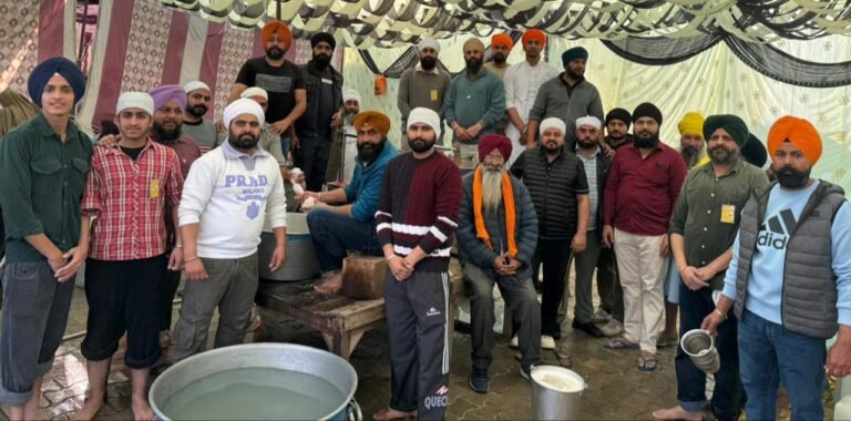 ਖਾਲੜਾ ਦੀਆਂ ਸੰਗਤਾਂ ਨੇ ਬਾਬਾ ਦੀਪ ਸਿੰਘ ਦੇ ਜਨਮ ਦਿਹਾੜੇ ਤੇ ਦੋ ਦਿਨਾਂ ਸ਼ਾਰਦਾਈ ਦੇ ਲੰਗਰ ਲਗਾਏ l