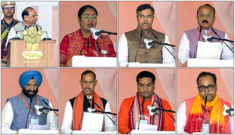 Portfolios alloted ਮੁੱਖ ਮੰਤਰੀ ਰੇਖਾ ਗੁਪਤਾ ਤੇ ਕੈਬਨਿਟ ਨੂੰ ਵਿਭਾਗਾਂ ਦੀ ਵੰਡ,