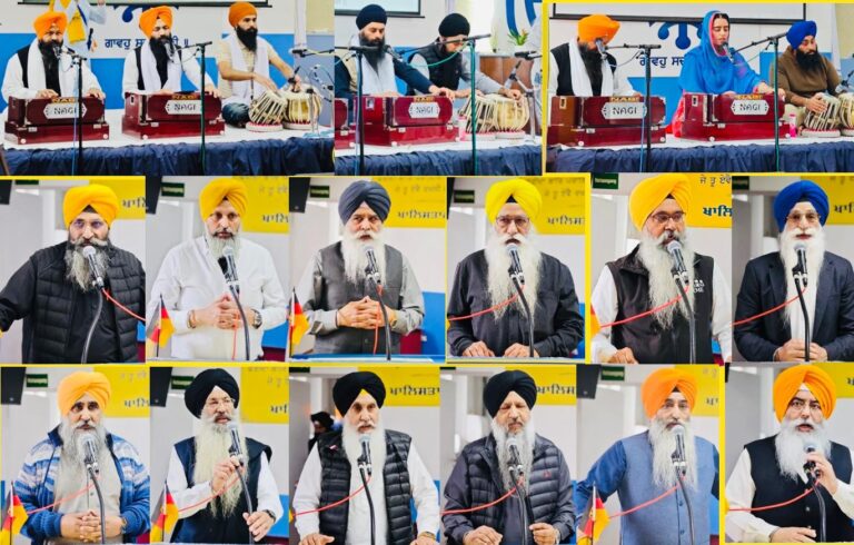 ਗੁਰਦੁਆਰਾ ਸਿੱਖ ਸੈਂਟਰ ਫਰੈਕਫੋਰਟ ਦੀਆਂ ਸੰਗਤਾਂ ਵੱਲੋਂ ਸਿੱਖ ਕੌਮ ਦੀ ਜੰਗੇ ਅਜ਼ਾਦੀ ਦੇ ਯੋਧੇ ਭਾਈ ਮਹਿਲ ਸਿੰਘ ਬੱਬਰ ਦੀ ਯਾਦ ਵਿੱਚ ਕਰਵਾਏ ਗਏ ਗੁਰਮਤਿ ਸਮਾਗਮ  ਜਰਮਨ ਦੀਆਂ ਪੰਥਕ ਜਥੇਬੰਦੀਆਂ ਵੱਲੋਂ ਅਰਪਣ ਕੀਤੇ ਗਏ ਸ਼ਰਧਾਂ ਦੇ ਫੁੱਲ  ਜਥੇਦਾਰ ਵਧਾਵਾ ਸਿੰਘ ਬੱਬਰ ਦਾ ਸ਼ਰਧਾਂਜਲੀ ਸੰਦੇਸ਼ ਕੀਤਾ ਗਿਆ ਸੰਗਤਾਂ ਨਾਲ ਸਾਂਝਾ