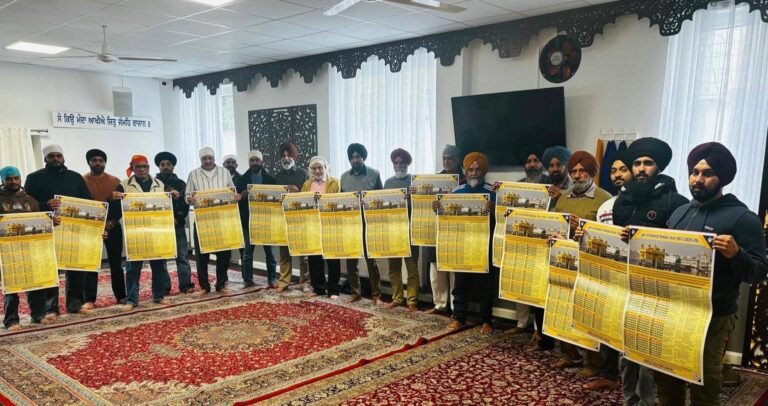 ਗੁਰਦੁਆਰਾ ਗੁਰੂ ਨਾਨਕ ਨਿਵਾਸ ਸਟੁਟਗਾਟ ਵਿਖੇ ਵਰਲਡ ਸਿੱਖ ਪਾਰਲੀਮੈਂਟ ਵੱਲੋ ਛਪਾਇਆ ਮੂਲ ਨਾਨਕਸ਼ਾਹੀ ਕੈਲੰਡਰ ਜਾਰੀ ਜਾਰੀ ਕੀਤਾ ਗਿਆ , ਸੰਗਤਾਂ ਨੂੰ ਇਸ ਅਨੁਸਾਰ ਦਿਹਾੜੇ ਮਨਾਉਣ ਦੀ ਕੀਤੀ ਅਪੀਲ !