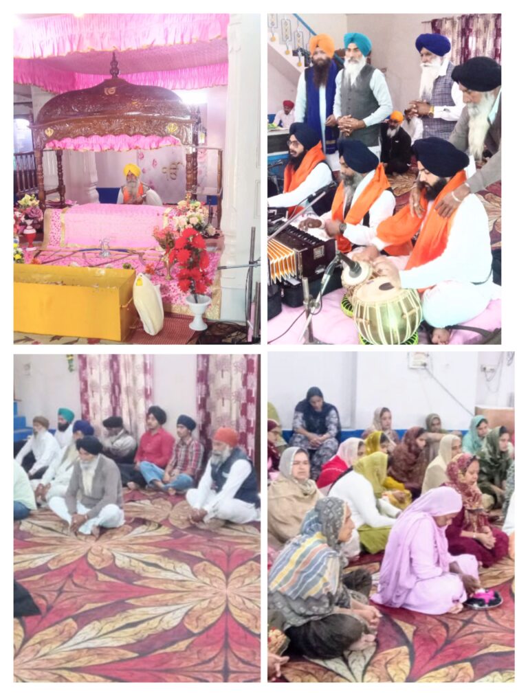 ਭਾਈ ਸੂਰਾ ਸਿੰਘ ਜੀ ਦੀ ਸ਼ਹਾਦਤ ਨੂੰ ਸਮਰਪਿਤ ਗੁਰਦੁਆਰਾ ਪਹਿਲੀ ਪਾਤਸ਼ਾਹੀ ਪਿੰਡ ਖਾਲੜਾ ਵਿਖੇ ਸ਼ਹੀਦੀ ਸਮਾਗਮ ਕਰਵਾਇਆ।