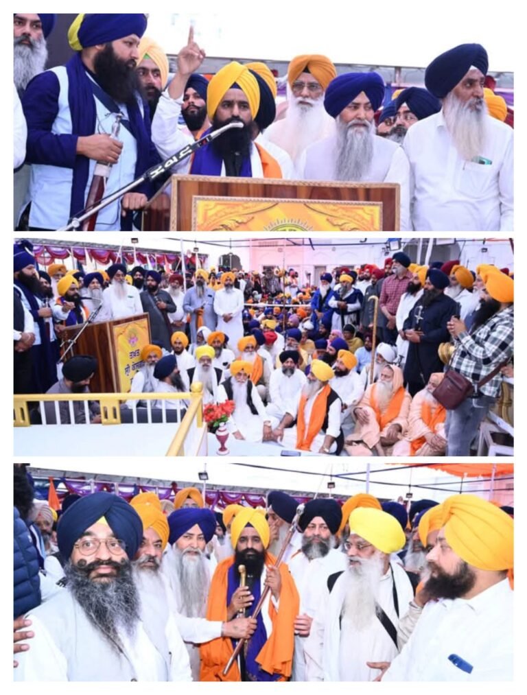 ਖ਼ਾਲਸਾਈ ਸ਼ਾਨ ਤੇ ਜਾਹੋ-ਜਲਾਲ ਨਾਲ ਸੰਪੰਨ ਹੋਏ ਹੋਲਾ ਮਹੱਲਾ ਸਬੰਧੀ ਸਮਾਗਮ -ਵਿਸਾਖੀ ਨੂੰ ਗ਼ਰੀਬ ਸਿੱਖਾਂ ਦੇ ਘਰ ਤੋਂ ਧਰਮ ਪ੍ਰਚਾਰ ਦੀ ਲਹਿਰ ਸ਼ੁਰੂ ਕਰਾਂਗੇ – ਜਥੇਦਾਰ ਕੁਲਦੀਪ ਸਿੰਘ ਗੜਗੱਜ -ਸ਼੍ਰੋਮਣੀ ਕਮੇਟੀ ਨਵੀਂ ਸਿਖਿਆ ਨੀਤੀ ਦੀ ਪੜਚੋਲ ਲਈ ਕਰੇ ਅਕਾਦਮਿਕ ਵਿਦਵਾਨਾਂ ਦੀ ਬੈਠਕ- ਜਥੇਦਾਰ ਕੁਲਦੀਪ ਸਿੰਘ ਗੜਗੱਜ -ਮੌੜ ਮੰਡੀ ਬੰਬ ਧਮਾਕਾ ਅੱਤਵਾਦੀ ਘਟਨਾ ’ਚ ਕਾਰਵਾਈ ਕਰਕੇ ਇਨਸਾਫ਼ ਦੇਵੇ ਪੰਜਾਬ ਸਰਕਾਰ- ਜਥੇਦਾਰ ਕੁਲਦੀਪ ਸਿੰਘ ਗੜਗੱਜ -ਮਾਂ-ਬਾਪ ਦੇਖਣ, ਕੀ ਸਾਡਾ ਬੱਚਾ ਊੜਾ ਐੜਾ ਤੇ ਗੁਰਮੁਖੀ ਸਿੱਖ ਰਿਹਾ- ਜਥੇਦਾਰ ਕੁਲਦੀਪ ਸਿੰਘ ਗੜਗੱਜ