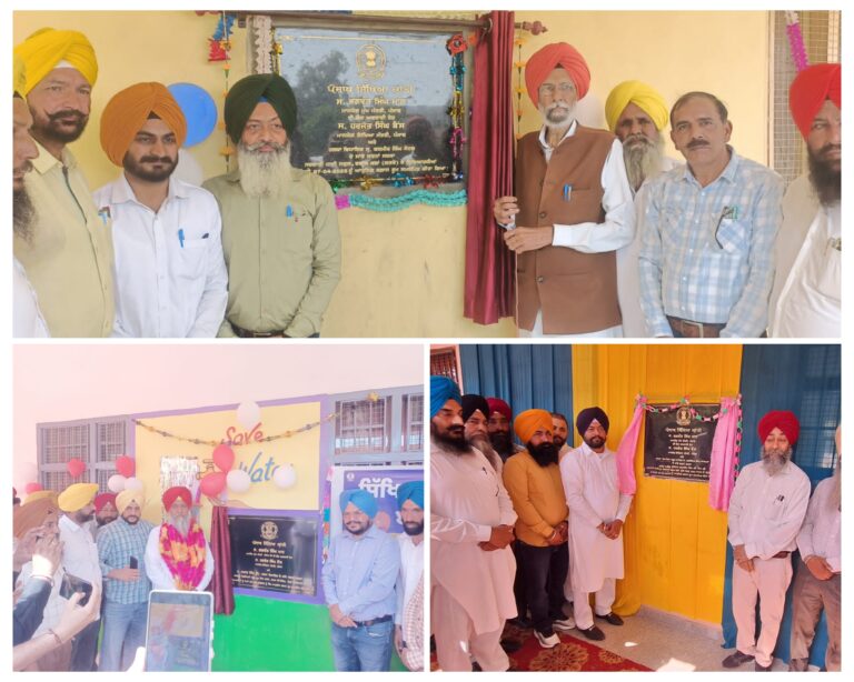ਸਿੱਖਿਆ ਕ੍ਰਾਂਤੀ ਤਹਿਤ ਤਰਨ ਤਾਰਨ ਜ਼ਿਲ੍ਹੇ ਅੰਦਰ ਵਿਧਾਇਕਾਂ ਵੱਲੋਂ ਕਰੋੜਾਂ ਰੁਪਏ ਦੇ ਪ੍ਰੋਜੈਕਟਾਂ ਦਾ ਕੀਤਾ ਉਦਘਾਟਨ 