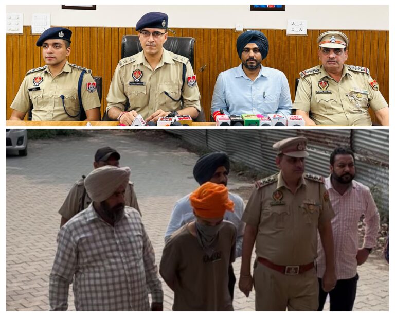  ਪੁਲਿਸ ਨੇ ਬੀਤੇ ਦਿਨੀ 16 ਲੜਕੇ ਦਾ ਕਤਲ ਕਰਨ ਵਾਲੇ 3 ਮੁੱਖ ਦੋਸ਼ੀਆਂ ਨੂੰ 24 ਘੰਟਿਆਂ ਵਿੱਚ ਕੀਤਾ ਗ੍ਰਿਫਤਾਰ 