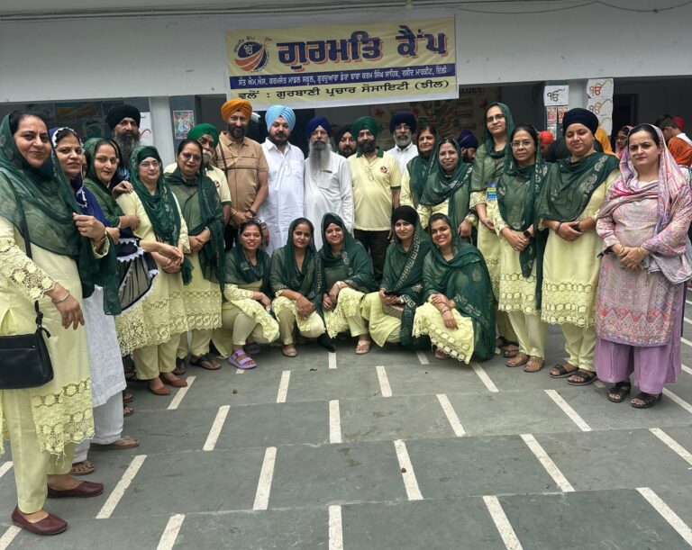 ਗੁਰਦੁਆਰਾ ਡੇਰਾ ਬਾਬਾ ਕਰਮ ਸਿੰਘ ਵਿਖੇ ਲਗਾਇਆ ਗੁਰਮਤਿ ਕੈਂਪ  👉 ਗੁਰਬਾਣੀ ਪ੍ਰਚਾਰ ਸੁਸਾਇਟੀ (ਝੀਲ) ਕਰ ਰਹੀ ਸ਼ਲਾਘਾਯੋਗ ਉਪਰਾਲੇ: ਸੁਖਵਿੰਦਰ ਸਿੰਘ ਬੱਬਰ