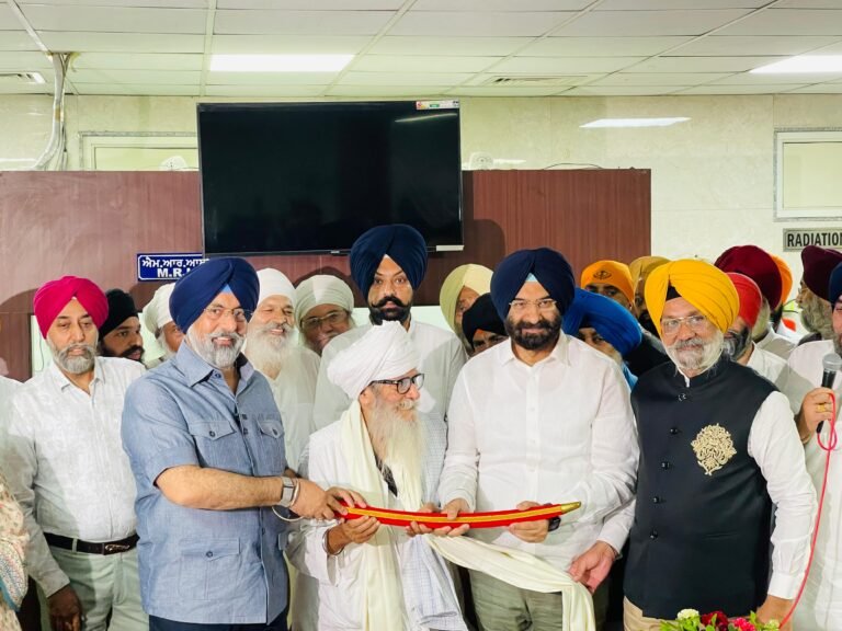 ਦਿੱਲੀ ਗੁਰਦੁਆਰਾ ਕਮੇਟੀ ਵੱਲੋਂ ਗੁਰੂ ਹਰਿਕ੍ਰਿਸ਼ਨ ਪੋਲੀਕਲੀਨਿਕ ਵਿਖੇ ਪੈਟ ਸਕੈਨ ਸਹੂਲਤ ਸ਼ੁਰੂ