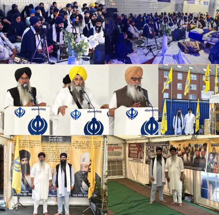 ਗੁਰਦੁਆਰਾ ਸ਼੍ਰੀ ਦਸ਼ਮੇਸ਼ ਸਿੰਘ ਸਭਾ ਕਲੋਨ ਵਿੱਚ ਜੂਨ 84 ਦੇ ਘੱਲੂਘਾਰੇ ਦੇ ਸ਼ਹੀਦਾਂ ਦੀ ਯਾਦ ਨੂੰ ਸਮਰਪਿਤ ਅਖੰਡ ਕੀਰਤਨੀ ਜਥੇ ਵੱਲੋਂ ਕਰਵਾਏ ਗਏ ਤਿੰਨ ਰੋਜ਼ਾ ਕੀਰਤਨ ਸਮਾਗਮ