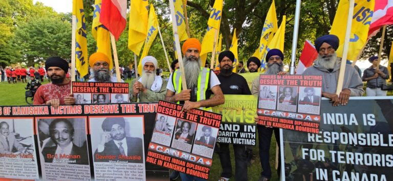 ਕਨਿਸ਼ਕ ਬੰਬ ਧਮਾਕੇ ਵਿੱਚ ਮਾਰੇ ਗਏ ਬੇਕਸੂਰਾਂ ਦੀ ਹਮਦਰਦੀ ਵਿੱਚ ਸ਼ਾਂਤਮਈ ਇਕੱਤਰਤਾ