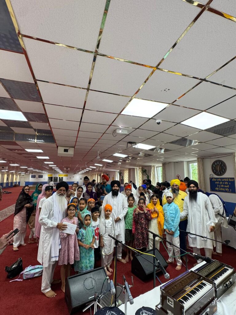 ਗੁਰਦੁਆਰਾ ਸਿੱਖ ਸੈਂਟਰ ਫਰੈਂਕਫੋਰਟ ਵਿਖੇ ਲਗਾਇਆ ਬੱਚਿਆਂ ਦਾ ਕੈਂਪ ਹੋਇਆ ਸੰਪੰਨ।