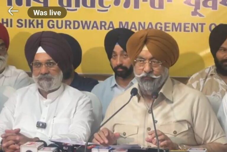 ਰਾਜਸਥਾਨ ਵਿਚ ਅੰਮ੍ਰਿਤਧਾਰੀ ਬੱਚੀ ਨੂੰ ਕਕਾਰਾ ਸਮੇਤ ਪ੍ਰੀਖਿਆ ਕੇਂਦਰ ਚ ਦਾਖਲ ਨਾ ਹੋਣ ਦੇਣ ਵਾਲੀ ਬੱਚੀ ਦੀ ਮੁੜ ਪ੍ਰੀਖਿਆ ਨੁੰ ਬਣਾਇਆ ਜਾਵੇਗਾ ਯਕੀਨੀ: ਕਾਲਕਾ, ਕਾਹਲੋ