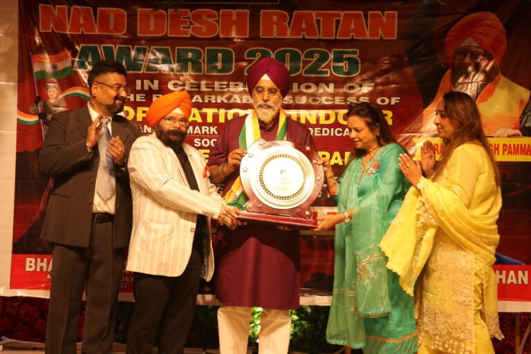 ਆਪ੍ਰੇਸ਼ਨ ਸਿੰਦੂਰ ਦੀ ਸਫਲਤਾ ਲਈ ਅੱਤਵਾਦ ਵਿਰੁੱਧ ਲੜਨ ਦੀ ਸਹੁੰ ਚੁੱਕੀ: ਪੰਮਾ