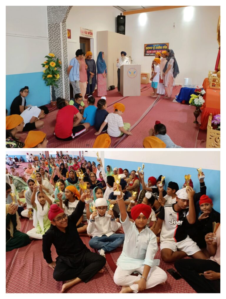 ਗੁਰਦੁਆਰਾ ਸ੍ਰੀ ਕਲਗੀਧਰ ਸਾਹਿਬ ਫੋਨਤਾਨੈਲੇ ਇਟਲੀ ਵਿਖੇ 4 ਅਗਸਤ ਤੋਂ 17 ਅਗਸਤ ਤੱਕ  ਬੱਚਿਆਂ ਦਾ ਗੁਰਮਤਿ ਸਿੱਖਲਾਈ  ਕੈਂਪ ਲਗਾਇਆ ਜਾ ਰਿਹਾ ਹੈ।