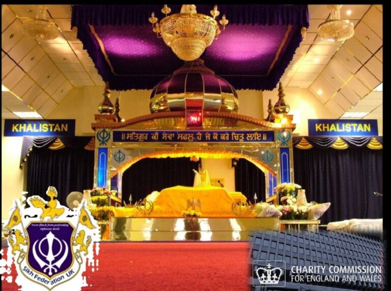 ਗੁਰਦੁਆਰਾ ਸਾਹਿਬਾਨ ਖਾਲਿਸਤਾਨ ਦੀਆਂ ਤਖ਼ਤੀਆਂ ਲਗਾਣ ਦੇ ਨਾਲ “ਸੁਤੰਤਰ ਸਿੱਖ ਰਾਜ ਵਜੋਂ ਖਾਲਿਸਤਾਨ ਦੀ ਸਥਾਪਤੀ” ਲਈ ਪਰਚਾਰ ਜਾਰੀ ਰੱਖਣ ਲਈ ਵੀ ਸੁਤੰਤਰ ਹਨ  👉 ਧਾਰਮਿਕ ਆਗੂ ਰਾਜਨੀਤਿਕ ਮੁੱਦਿਆਂ ‘ਤੇ ਟਿੱਪਣੀ ਦੇ ਨਾਲ ਭਾਰਤ ਅਤੇ ਹੋਰ ਥਾਵਾਂ ‘ਤੇ ਸਿੱਖਾਂ ‘ਤੇ ਹੋ ਰਹੇ ਅਤਿਆਚਾਰਾਂ ਬਾਰੇ ਖੁੱਲ੍ਹ ਕੇ ਕਰ ਸਕਦੇ ਹਨ ਗੱਲਬਾਤ: ਸਿੱਖ ਫੈਡਰੇਸ਼ਨ ਯੂਕੇ