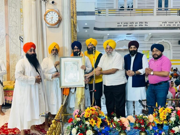 ਸ਼੍ਰੀ ਅਕਾਲ ਤਖ਼ਤ ਦੇ ਜਥੇਦਾਰ ਗਿਆਨੀ ਕੁਲਦੀਪ ਸਿੰਘ ਗੜਗਜ ਦਾ ਤਖ਼ਤ ਪਟਨਾ ਸਾਹਿਬ ਵਿੱਚ ਸਨਮਾਨ