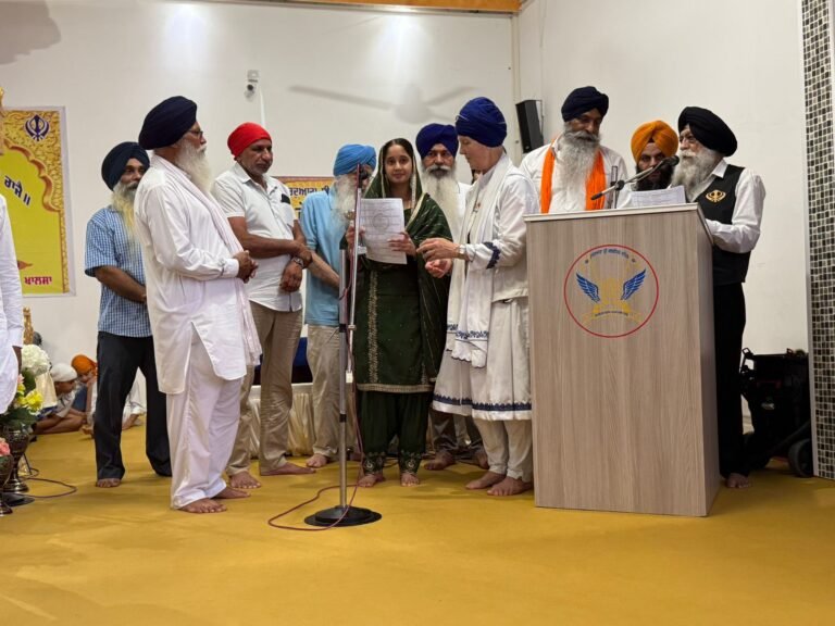 ਸਿੱਖ ਸੰਦੇਸਾ ਜਰਮਨੀ ਵਲੋਂ ਗੁਰਦੁਆਰਾ ਸ੍ਰੀ ਕਲਗੀਧਰ ਸਾਹਿਬ ਫੈਨਤਾਨੈਲੇ ਇਟਲੀ ਵਿਖੇ ਲਗਾਏ ਗਏ ਬੱਚਿਆਂ ਦੇ ਗੁਰਮਤਿ ਕੈਂਪ ਵਿਚ ਲਈ ਗਈ ਗੁਰਮਤਿ ਪ੍ਰੀਖਿਆ ਦਾ ਸਾਨਦਾਰ ਨਤੀਜਾ।