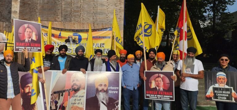 ਸ਼ਹੀਦ ਭਾਈ ਨਿੱਝਰ ਦੇ ਮਾਮਲੇ ਦੀ ਸੁਣਵਾਈ ਦੌਰਾਨ ਦੋਸ਼ੀਆਂ ਨੂੰ ਪੇਸ਼ ਨਾ ਕਰਣ ਕਰਕੇ ਮਾਮਲੇ ਦੀ ਅਗਲੀ ਸੁਣਵਾਈ 20 ਨਵੰਬਰ ਨੂੰ   ???? ਕੈਨੇਡੀਅਨ ਸੁਪਰੀਮ ਕੋਰਟ ਦੇ ਬਾਹਰ ਭਾਰੀ ਰੋਸ ਮੁਜਾਹਿਰਾ, ਰਾਅ ਨੂੰ ਬੈਨ ਕਰਣ ਦੀ ਮੰਗ