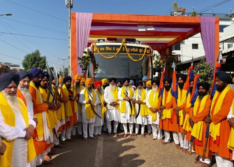 ਅਸਾਮ ਤੋਂ ਆਰੰਭ ਹੋਇਆ ਸ਼ਹੀਦੀ ਸਾਕੇ ਦੀ 350 ਸਾਲਾ ਸ਼ਤਾਬਦੀ ਨੂੰ ਸਮਰਪਿਤ ਸ਼ਹੀਦੀ ਨਗਰ ਕੀਰਤਨ ਜੋਧਪੁਰ ਤੋਂ ਅਗਲੇ ਪੜਾਅ ਜੈਪੁਰ ਰਾਜਿਸਥਾਨ ਲਈ ਰਵਾਨਾ