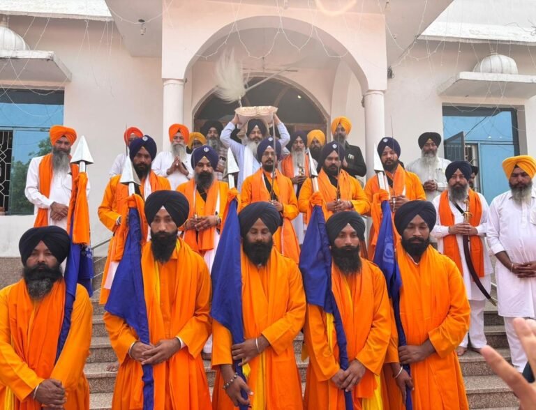 ਸ੍ਰੀ ਗੁਰੂ ਤੇਗ ਬਹਾਦਰ ਸਾਹਿਬ ਜੀ ਦੇ ਸ਼ਹੀਦੀ ਸਾਕੇ ਦੀ 350 ਸਾਲਾ ਸ਼ਤਾਬਦੀ : ਅਸਾਮ ਤੋਂ ਆਰੰਭ ਹੋਇਆ ਸ਼ਹੀਦੀ ਨਗਰ ਕੀਰਤਨ ਅਲਵਰ ਤੋਂ ਅਗਲੇ ਪੜਾਅ ਦਿੱਲੀ ਲਈ ਰਵਾਨਾ