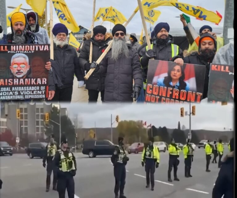 ਭਾਰਤੀ ਵਿਦੇਸ਼ ਮੰਤਰੀ ਜੈ ਸ਼ੰਕਰ ਦਾ ਜੀ 7 ਮੀਟਿੰਗ ਦੌਰਾਨ ਕੈਨੇਡੀਅਨ ਸਿੱਖਾਂ ਵਲੋਂ 36 ਘੰਟੇ ਦਾ ਵਿਰੋਧ ਪ੍ਰਦਰਸ਼ਨ
