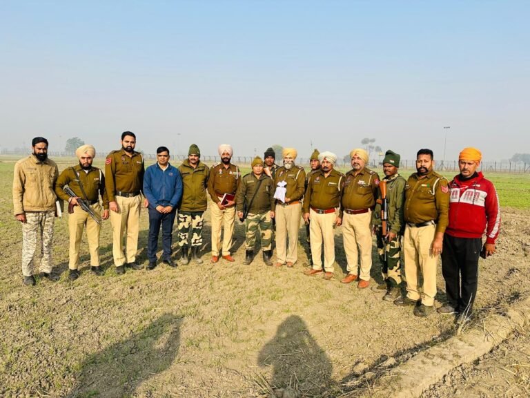 ਪਿੰਡ ਵਾ ਤਾਰਾ ਸਿੰਘ ਦੇ ਸਰਹੱਦੀ ਖੇਤਰ ਵਿੱਚ ਤਲਾਸ਼ੀ ਮੁਹਿੰਮ ਦੌਰਾਨ 503 ਗ੍ਰਾਮ ਹੈਰੋਇਨ ਬਰਾਮਦ  ਅਤੇ ਪਿੰਡ ਡਲੀਰੀ ਤੋਂ ਇੱਕ ਪਿਸਤੌਲ ਬਰਾਮਦ