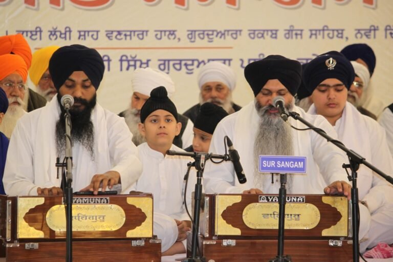 ਗੁਰੂ ਤੇਗ ਬਹਾਦਰ ਸਾਹਿਬ ਜੀ ਦੀ ਸ਼ਹਾਦਤ ਨੂੰ ਸਮਰਪਿਤ ਦਿੱਲੀ ਕਮੇਟੀ ਵਲੋਂ ਲੱਖੀ ਸ਼ਾਹ ਹਾਲ ਵਿਖ਼ੇ ਵਿਸ਼ੇਸ਼ ਦੀਵਾਨ ਸਜਾਏ ਗਏ