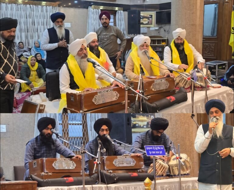 ਸਿੱਖਾਂ ਦੇ ਕਾਤਿਲ ਬਵਲਾਨ ਖੋਖਰ ਨੂੰ ਫਰਲੋ ਦੇਣਾ ਚਿੰਤਾਜਨਕ, ਬੰਦੀ ਸਿੰਘਾਂ ਦੀ ਰਿਹਾਈ ਲਈ ਕੇਂਦਰ ਅਤੇ ਰਾਜ ਸਰਕਾਰ ਰਾਹ ਪੱਧਰਾ ਕਰਣ: ਪਰਮਜੀਤ ਸਿੰਘ ਵੀਰਜੀ   ???? ਦਸਮ ਪਾਤਸ਼ਾਹ ਦੇ 350 ਸਾਲਾ ਗੁਰਤਾਗੱਦੀ ਦਿਵਸ ਨੂੰ ਸਮਰਪਿਤ ਸਜਾਏ ਗਏ ਦੀਵਾਨ