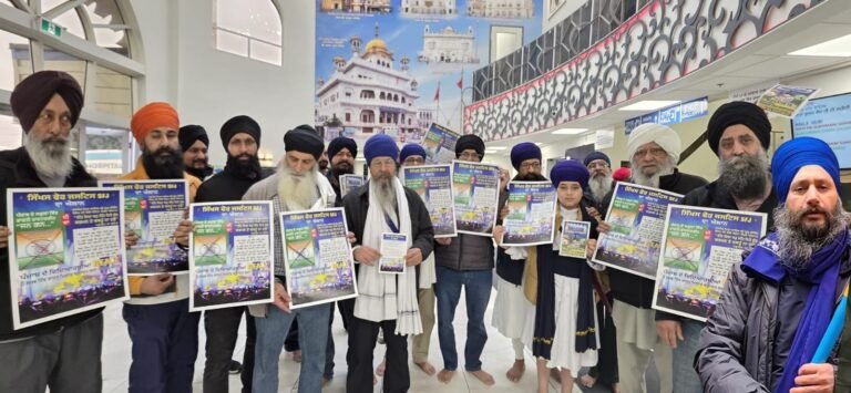 ਪੰਜਾਬ ਦੇ ਵਿੱਦਿਅਕ ਅਦਾਰਿਆਂ ਵਿੱਚ ਜਨ-ਗਨ-ਮਨ ਦੀ ਥਾਂ ਪੂਰਨ ਤੌਰ ਤੇ “ਦੇਹ ਸਿਵਾ ਬਰੁ ਮੋਹਿ ਇਹੈ” ਸ਼ਬਦ ਲਾਗੂ ਕਰਵਾਉਣ ਲਈ ਕੈਨੇਡਾ ਦੀ ਧਰਤੀ ਤੋਂ ਸ਼ੁਰੂ ਹੋਈ ਮੁਹਿਮ