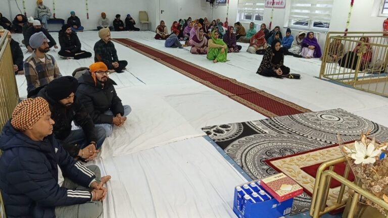 ਗੁਰਦੁਆਰਾ ਗੁਰੂ ਰਾਮਦਾਸ ਜੀ ਮਾਰਕਸਲੋਹ ( ਡਿਊਸਬਰਗ ) ਵਿਖੇ ਗੁਰੁ ਗੋਬਿੰਦ ਸਿੰਘ ਜੀ ਦਾ ਪ੍ਰਕਾਸ਼ ਪੁਰਬ ਬਹੁਤ ਉਤਸ਼ਾਹ ਨਾਲ ਮਨਾਇਆ ਗਿਆ।