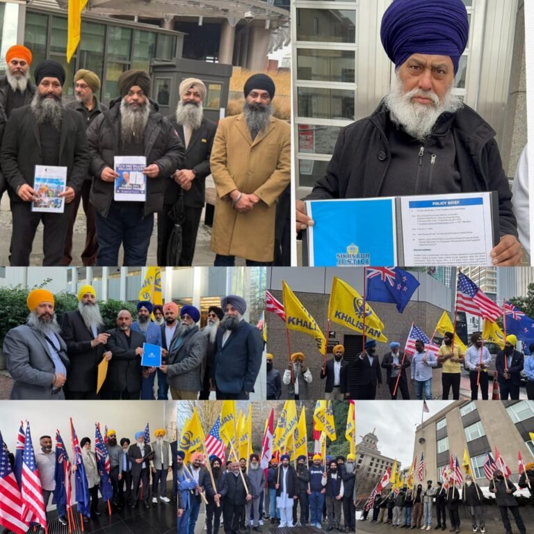 ਟਰੰਪ ਦੇ ਪੀਸ ਬੋਰਡ ਵਿੱਚ ਸ਼ਾਮਿਲ ਹੋਣ ਲਈ ਐਸਐਫਜੇ ਵਲੋਂ ਆਸਟਰੇਲੀਆ, ਨਿਊਜ਼ੀਲੈਂਡ, ਇੰਗਲੈਂਡ, ਇਟਲੀ ਅਤੇ ਕੈਨੇਡਾ ਵਿੱਚ ਕੱਢੇ ਗਏ ਪੀਸ ਮਾਰਚ