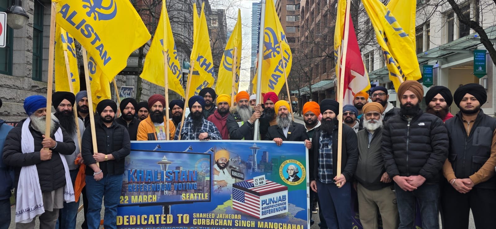 ਸ਼ਹੀਦ ਭਾਈ ਹਰਦੀਪ ਸਿੰਘ ਨਿਝੱਰ ਦੀ ਸ਼ਹਾਦਤ ਨੂੰ 960 ਦਿਨ ਪੂਰੇ ਹੋਣ ਤੇ ਭਾਰਤੀ ਐਂਬੈਸੀ ਮੂਹਰੇ ਭਾਰੀ ਵਿਰੋਧ ਪ੍ਰਦਰਸ਼ਨ   👉 25 ਫਰਵਰੀ ਨੂੰ ਓਟਾਵਾ ਦੇ ਪਾਰਲੀਮੈਂਟ ਹਿੱਲ ਵਿਖ਼ੇ ਹੋਵੇਗਾ ਭਾਰੀ ਵਿਰੋਧ ਪ੍ਰਦਰਸ਼ਨ