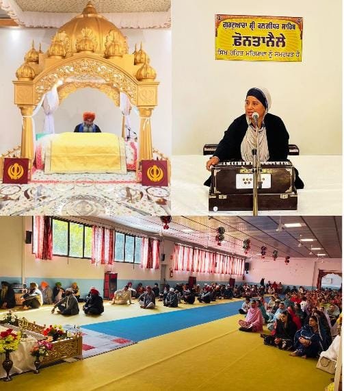 ਗੁਰਦੁਆਰਾ ਸ੍ਰੀ ਕਲਗੀਧਰ ਤਰਵੀਜੋ ਵਿਖੇ ਸਿੱਖ ਇਸਤਰੀ ਦਿਵਸ ਮਨਾਇਆ ਗਿਆ।