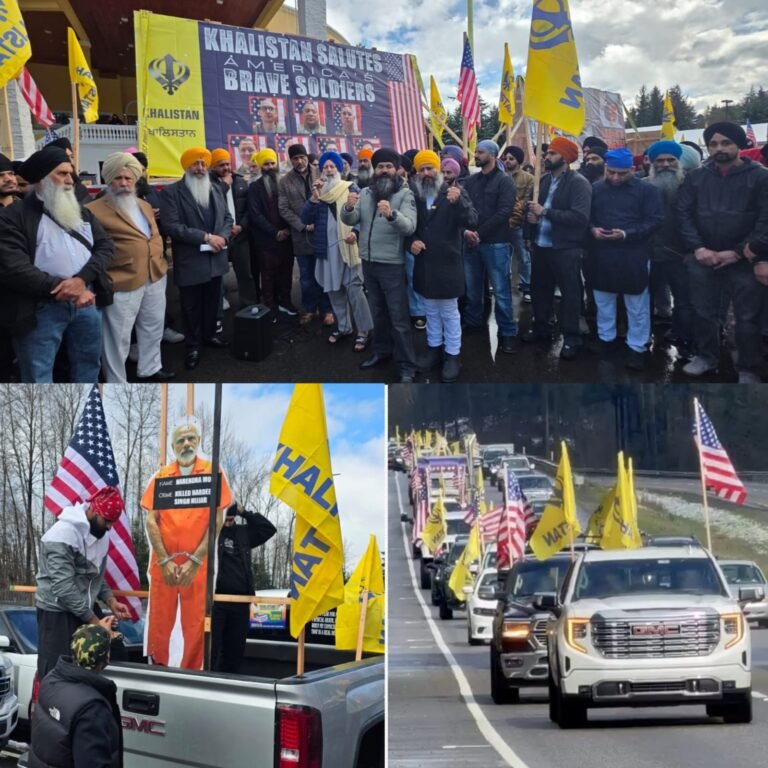 ਅਮਰੀਕਾ ਦੇ ਸਿਆਟਲ ਵਿਖ਼ੇ ਰੈਫਰੰਡਮ ਦੀ ਸਫਲਤਾ ਲਈ ਵੱਡੇ ਪੱਧਰ ਤੇ ਕੱਢੀ ਗਈ ਕਾਰ ਰੈਲੀ   👉 22 ਮਾਰਚ ਨੂੰ ਹੋਣ ਵਾਲੇ ਰੈਫਰੰਡਮ ਲਈ ਸੰਗਤਾਂ ਦਾ ਭਾਰੀ ਉਤਸ਼ਾਹ ਅਤੇ ਤਿਆਰੀਆਂ ਹੋਈਆਂ ਪੂਰੀਆਂ