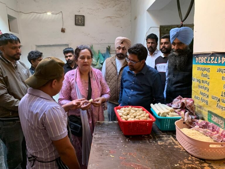 ਫੂਡ ਸੇਫਟੀ ਵਿੰਗ ਵੱਲੋਂ ਪੱਟੀ ਵਿਖੇ ਫਾਸਟ ਫੂਡ ਵਿਕਰੇਤਾਵਾਂ ਦੀ ਅਚਨਚੇਤ ਚੈਕਿੰਗ