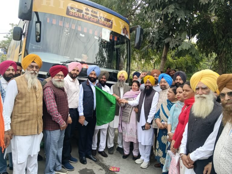 ਮੁੱਖ ਮੰਤਰੀ ਤੀਰਥ ਯਾਤਰਾ ਯੋਜਨਾ ਤਹਿਤ ਤਰਨ ਤਾਰਨ ਤੋਂ ਪਹਿਲੀ ਬੱਸ ਰਵਾਨਾ 