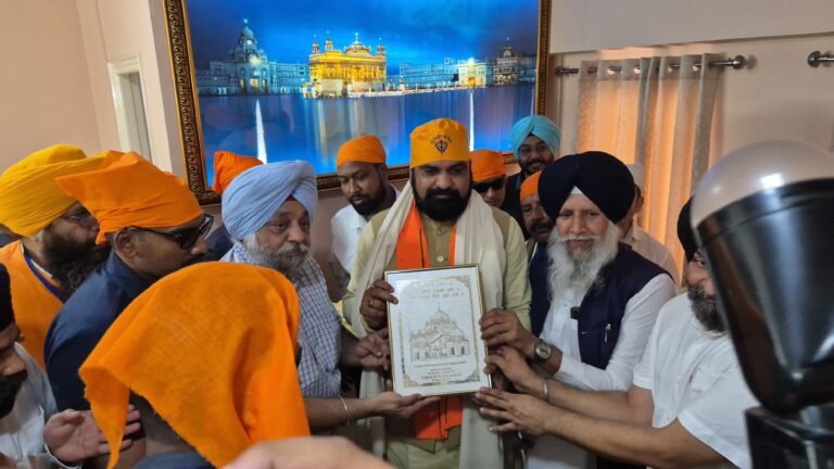 ਬਿਹਾਰ ਦੇ ਮੁੱਖ ਮੰਤਰੀ ਸਮਰਾਟ ਚੌਧਰੀ ਨੇ ਤਖ਼ਤ ਪਟਨਾ ਸਾਹਿਬ ਵਿਖੇ ਮੱਥਾ ਟੇਕ ਕੇ ਗੁਰੂ ਮਹਾਰਾਜ ਦਾ ਕੀਤਾ ਸ਼ੁਕਰਾਨਾ