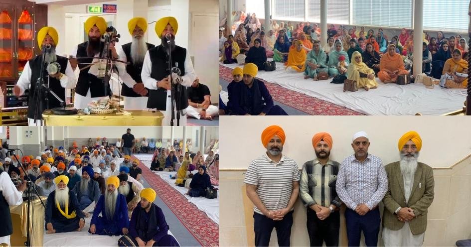 ਗੁਰਦੁਆਰਾ ਸਿੱਖ ਟੈਂਪਲ ਰੋਟਰਡੈਮ ਨੀਦਰਲੈਂਡ ਵਿਖੇ ਮਨਾਇਆ ਗਿਆ ਖਾਲਸਾ ਪ੍ਰਗਟ ਦਿਵਸ।         *ਢਾਡੀ ਜਥਾ ਗਿਆਨੀ ਮਿਲਖਾ ਸਿੰਘ ਮੌਜੀ ਹੋਰਾਂ ਵੱਲੋਂ ਬੀਰ ਰਸੀ ਵਾਰਾਂ ਰਾਹੀਂ ਸੰਗਤਾਂ ਨੂੰ ਗੁਰੂ ਜਸ ਸਰਵਣ ਕਰਵਾਇਆ*