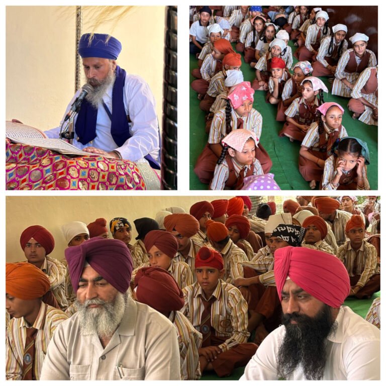 ਸੈਕਰਡ ਸੋਲਜ਼ ਕੌਨਵੈਂਟ ਸਕੂਲ ਕਾਲੇ ਵਿਖੇ ਨਵੇਂ ਸੈਸ਼ਨ ਦੀ ਸ਼ੁਰੂਆਤ ਅਤੇ ਖ਼ਾਲਸਾ ਪੰਥ ਸਾਜਨਾ ਦਿਵਸ ਨੂੰ ਸਮਰਪਿਤ ਧਾਰਮਿਕ ਸਮਾਗਮ ਕਰਵਾਏ ਗਏ ।