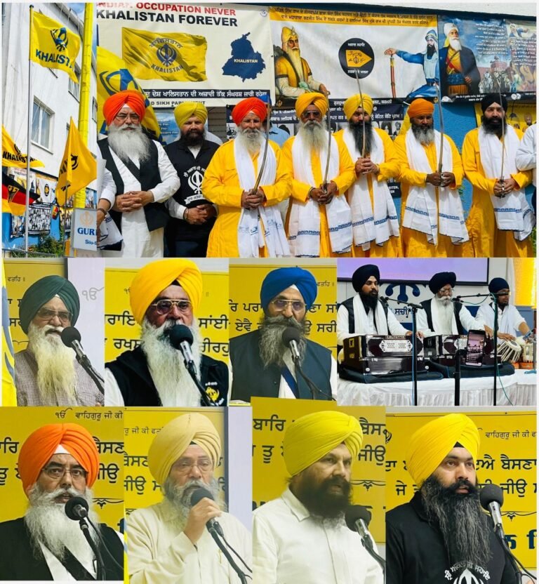 ਗੁਰਦੁਆਰਾ ਸਿੱਖ ਸੈਂਟਰ ਫ੍ਰੈਂਕਫਰਟ ਦੀ ਪ੍ਰਬੰਧਕ ਕਮੇਟੀ ਵੱਲੋਂ ਸੰਗਤਾਂ ਦੇ ਸਹਿਯੋਗ ਨਾਲ ਖਾਲਿਸਤਾਨ ਦੇ ਐਲਾਨਨਾਮੇ ਦੀ 40ਵੀਂ ਵਰ੍ਹੇਗੰਢ ਨੂੰ ਸਮਰਪਿਤ ਵਿਸ਼ੇਸ਼ ਸਮਾਗਮ ਆਯੋਜਿਤ ਕੀਤੇ ਗਏ।