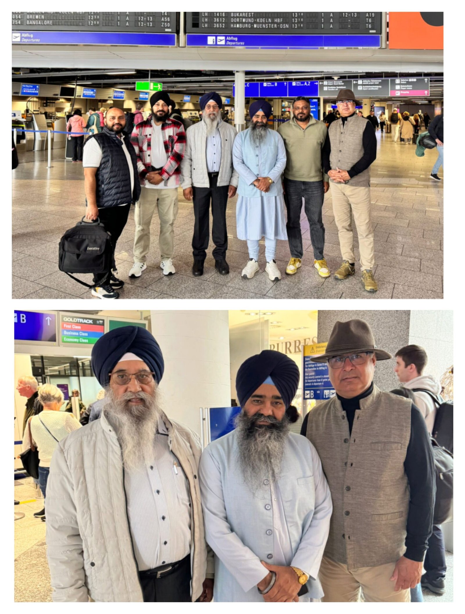 ਸਿੰਘ ਸਾਹਿਬਾਨ ਗਿਆਨੀ ਹਰਪਾਲ ਸਿੰਘ ਜੀ ਸ਼੍ਰੀ ਫਤਿਹਗੜ ਸਾਹਿਬ ਵਾਲੇ ਯੂਰਪ ਦੌਰੇ ਤੇ।