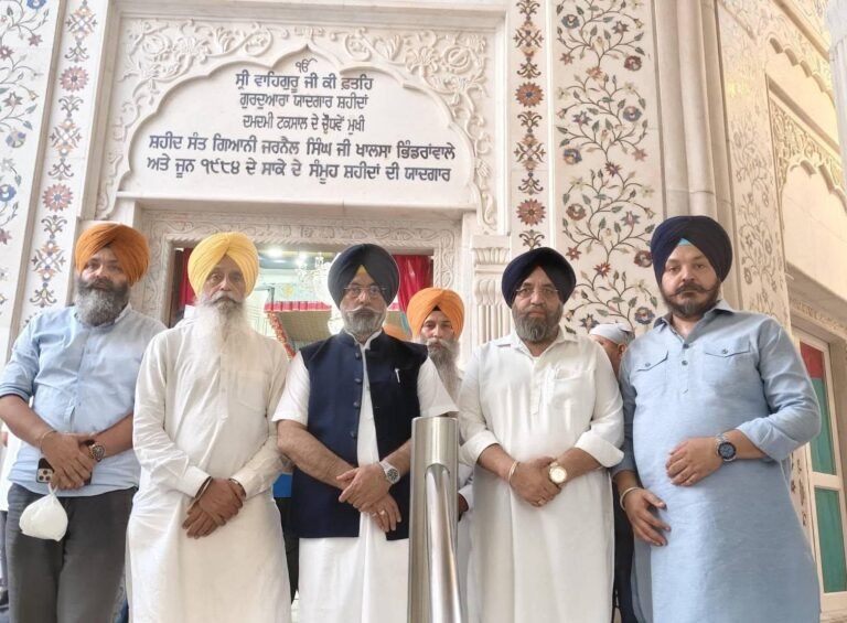 6 ਜੂਨ 1984 ਦੇ ਸ਼ਹੀਦਾਂ ਨੂੰ ਸ਼ਰਧਾਂਜਲੀ, ਬੰਦੀ ਸਿੰਘਾਂ ਦੀ ਰਿਹਾਈ ਲਈ ਕੀਤੀ ਅਰਦਾਸ: ਹਰਮੀਤ ਸਿੰਘ ਕਾਲਕਾ