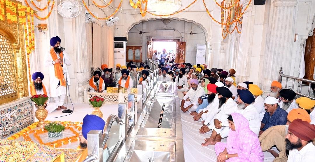 ਸ੍ਰੀ ਗੁਰੂ ਹਰਿਗੋਬਿੰਦ ਸਾਹਿਬ ਦੇ ਗੁਰਗੱਦੀ ਦਿਵਸ ਮੌਕੇ ਸ੍ਰੀ ਅਕਾਲ ਤਖ਼ਤ ਸਾਹਿਬ ਵਿਖੇ ਸਮਾਗਮ