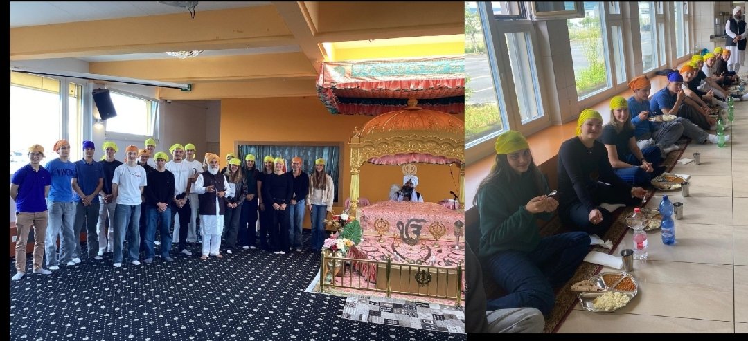ਸਵਿਸ ਯੂਨੀਵਰਸਿਟੀ ਦੇ ਵਿਦਿਆਰਥੀਆਂ ਨੇ ਗੁਰਦੁਆਰਾ ਸਾਹਿਬ ਡੈਨੀਕਨ ਵਿਖੇ ਸਿੱਖ ਧਰਮ ਬਾਰੇ ਹਾਸਲ ਕੀਤੀ ਜਾਣਕਾਰੀ