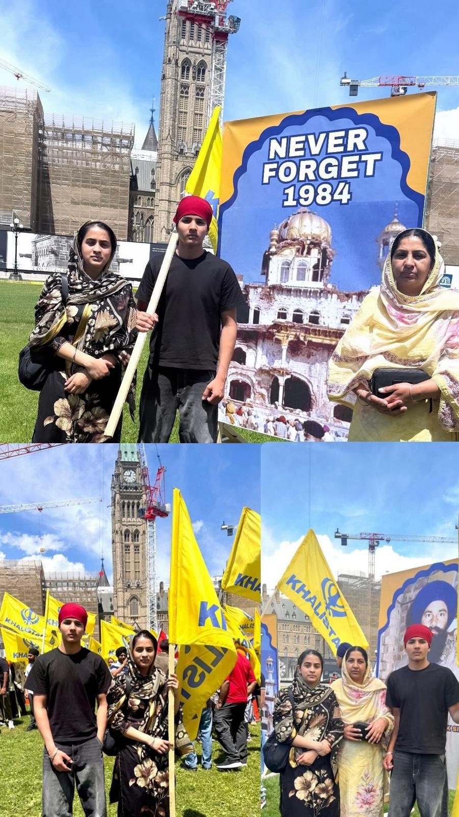 ਓਟਾਵਾ ਪਾਰਲੀਮੈਂਟ ਹਿੱਲ ਵਿਖੇ 1984 ਦੇ ਸ਼ਹੀਦਾਂ ਨੂੰ ਸ਼ਰਧਾਂਜਲੀ 1984 ਤੋਂ 2026 ਤੱਕ ਸਿੱਖਾਂ ਲਈ ਹਾਲਾਤ ਬਦਤਰ; ਭਾਰਤੀ ਨਿਜ਼ਾਮ ਦੇ ਨਿਰੰਤਰ ਜਬਰ ਦਾ ਇੱਕੋ-ਇੱਕ ਹੱਲ ‘ਖਾਲਿਸਤਾਨ’