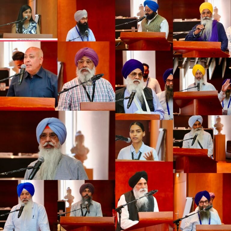 ਪੈਰਿਸ ਵਿੱਚ ‘ਮਨੁੱਖੀ ਅਧਿਕਾਰ ਸੈਮੀਨਾਰ-2026’ ਦਾ ਆਯੋਜਨ, ਸਿੱਖ ਕੌਮੀ ਮਸਲਿਆਂ ਦੇ ਨਾਲ ਮਨੁੱਖੀ ਅਧਿਕਾਰਾਂ ’ਤੇ ਗੂੰਜੀ ਤਿੱਖੀ ਆਵਾਜ਼